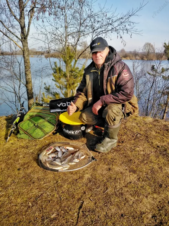 Отчёт о рыбалке Отчёт о рыбалке Минская область Вилейка Водохранилище Вилейское Рыбалка весной Ловля на фидер
